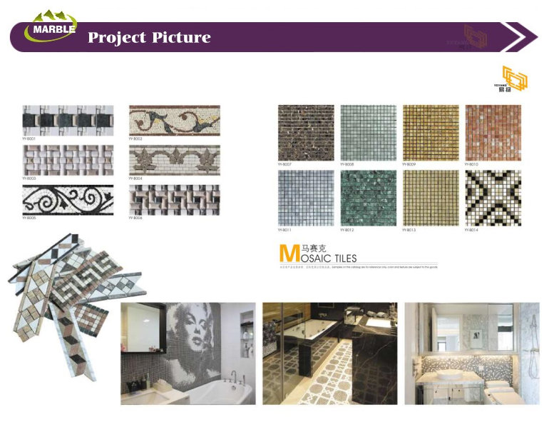 Prosiect mosaig marmor