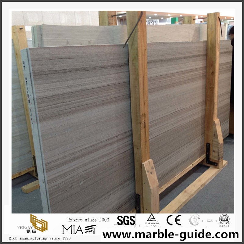 crystal wood marble slab for countertops