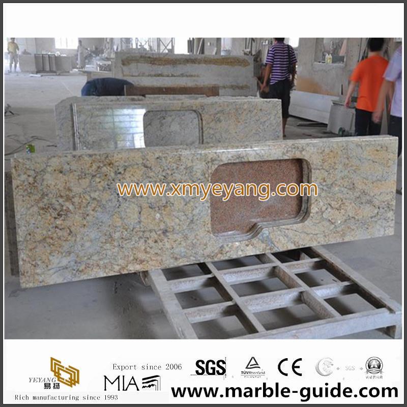 Golden Flower Granite Countertops 1