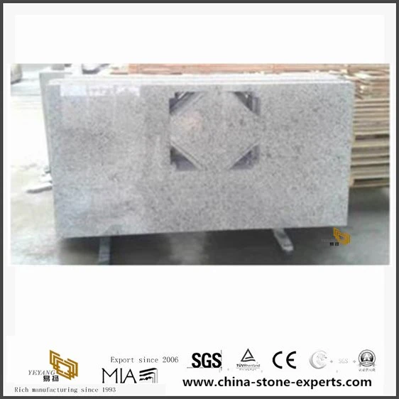 Countertop ithfaen Gwyn Tongan G655 rhad ar gyfer opsiynau gegin