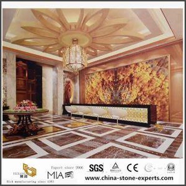 Gefndiroedd ONYX deilsen ansawdd personol ar gyfer dylunio wal