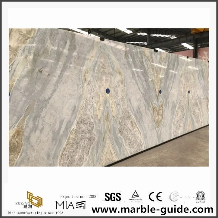 Changbai Jade Marble Blue Marble China New Materials For Wall Tiles