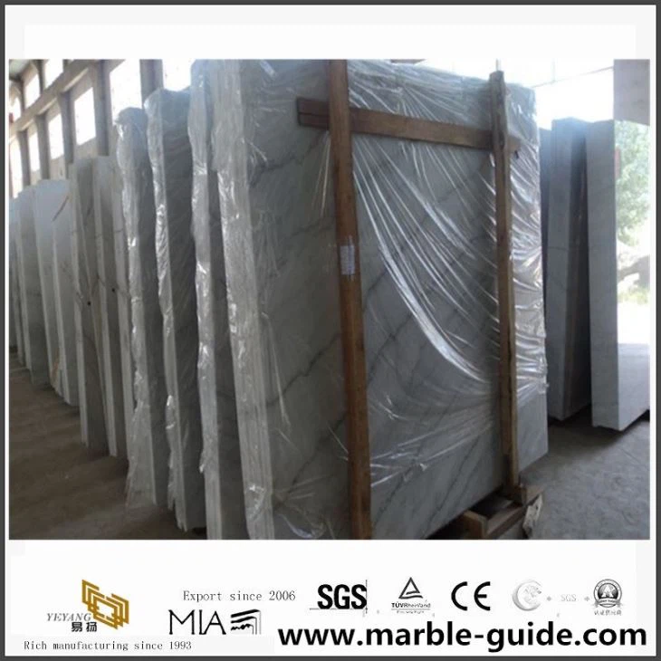 Guangxi White Marble slabs for flooring