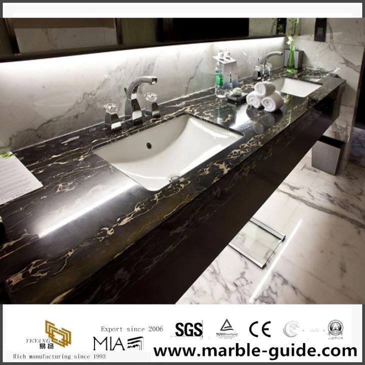 Statuario And Portoro Marble Hotel Projects Marble Project Design