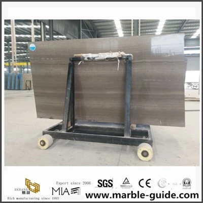 Teils Marble Grey Wood ar gyfer Dylunio Llawr