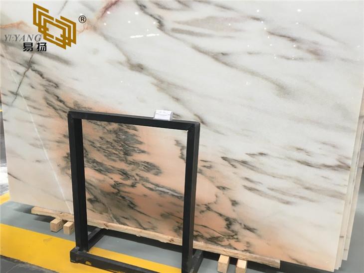 Polished White Natural Marble Slab For Sale