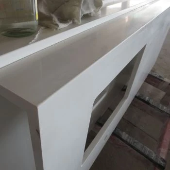 Countertops Cwarts Gwyn Pur Ystafell Ymolchi YQ-2802