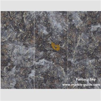 Ffantasi caboledig Sky Grey Sintered Stone Cyflenwr Yn Tsieina